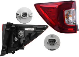 Calavera Exterior Con Leds Lado Conductor