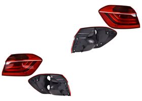 Par De Calaveras Exteriores Con Leds