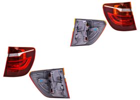 Par De Calaveras Exteriores Para Foco Sin Leds