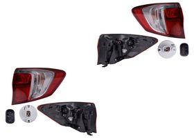 Par De Calaveras Exteriores Con Leds