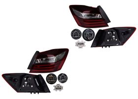 Par De Calaveras Exteriores Con Leds