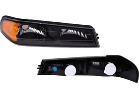 Cuarto Delantero Negro Sin Foco Lado Pasajero