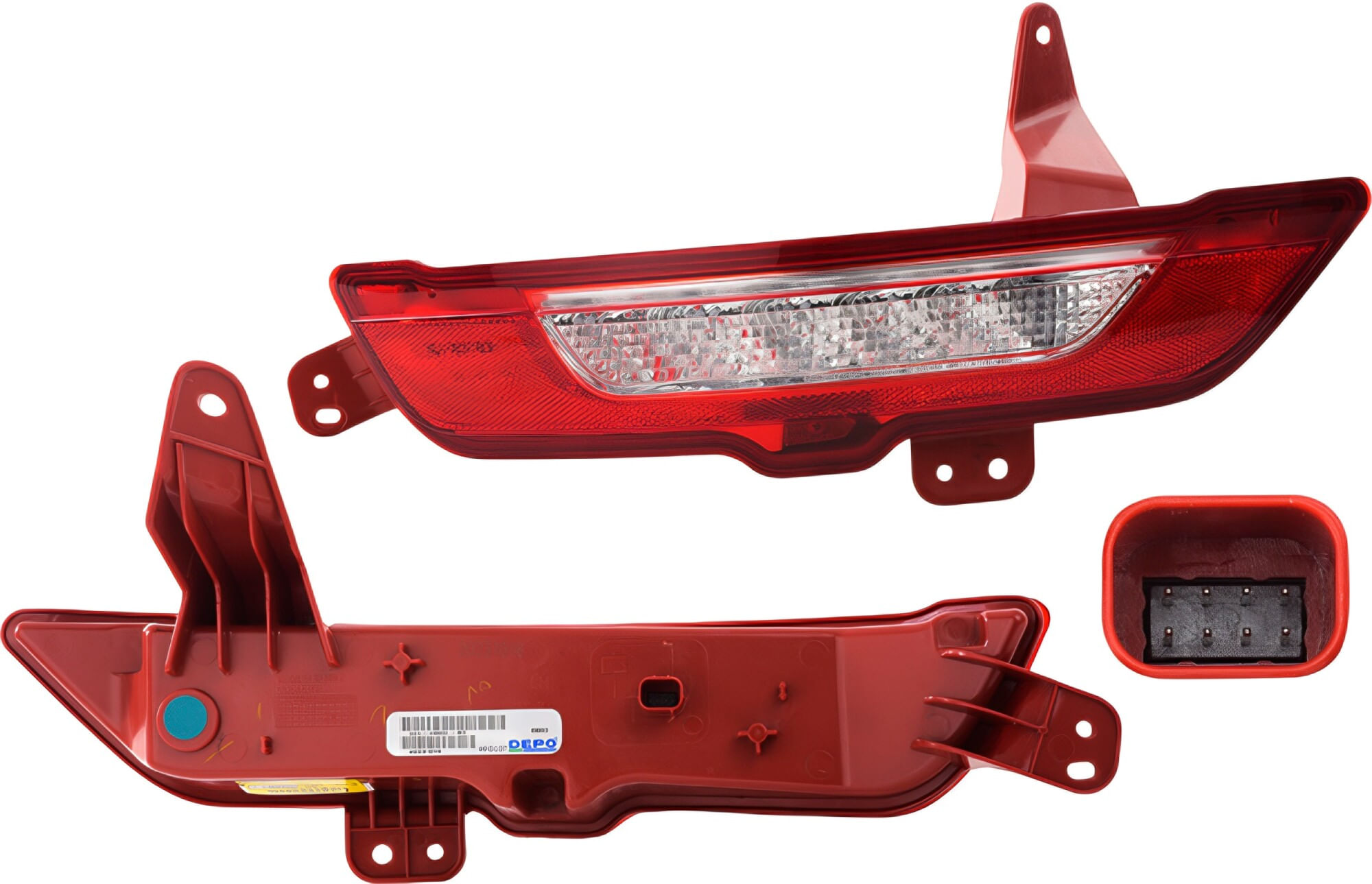 Cuarto Trasero Con Leds Lado Conductor