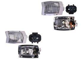 Par De Cuartos Punta Delanteros Filo Cromado