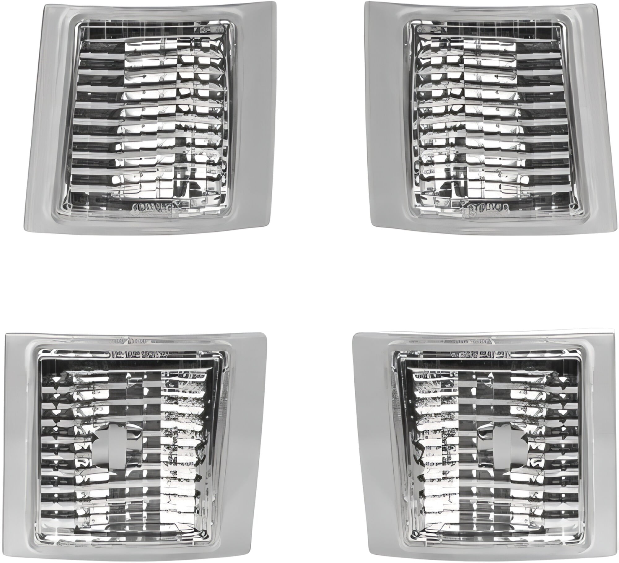 Juego De Cuartos Delanteros Cristal