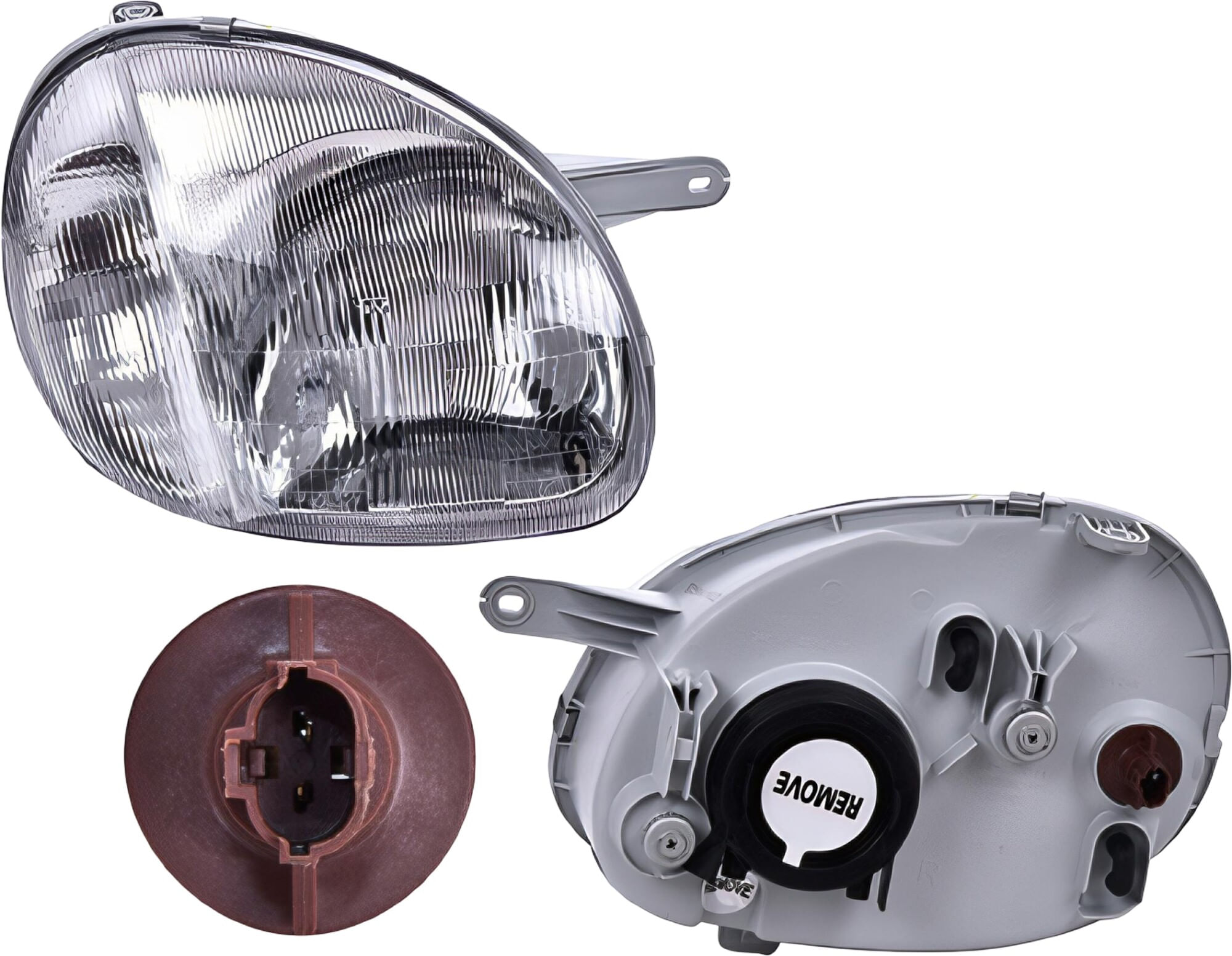 Faro Para Foco Halógeno Sin Foco Lado Pasajero