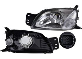 Faro Esquina Blanca Eléctrico Con Motor Con Base Sin Foco Lado Conductor