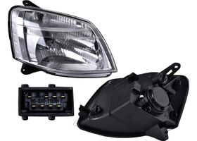 Faro Eléctrico Con Motor Para Foco Halógeno Lado Pasajero