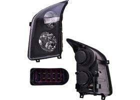 Faro Manual/Eléctrico Para Foco Halógeno Sin Foco Lado Conductor