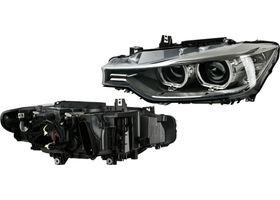 Faro Eléctrico Con Motor Para Foco Xenón Sin Foco Con Leds Lado Conductor