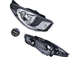 Faro Fondo Negro Eléctrico Sin Motor Para Foco Halógeno Sin Foco Lado Pasajero