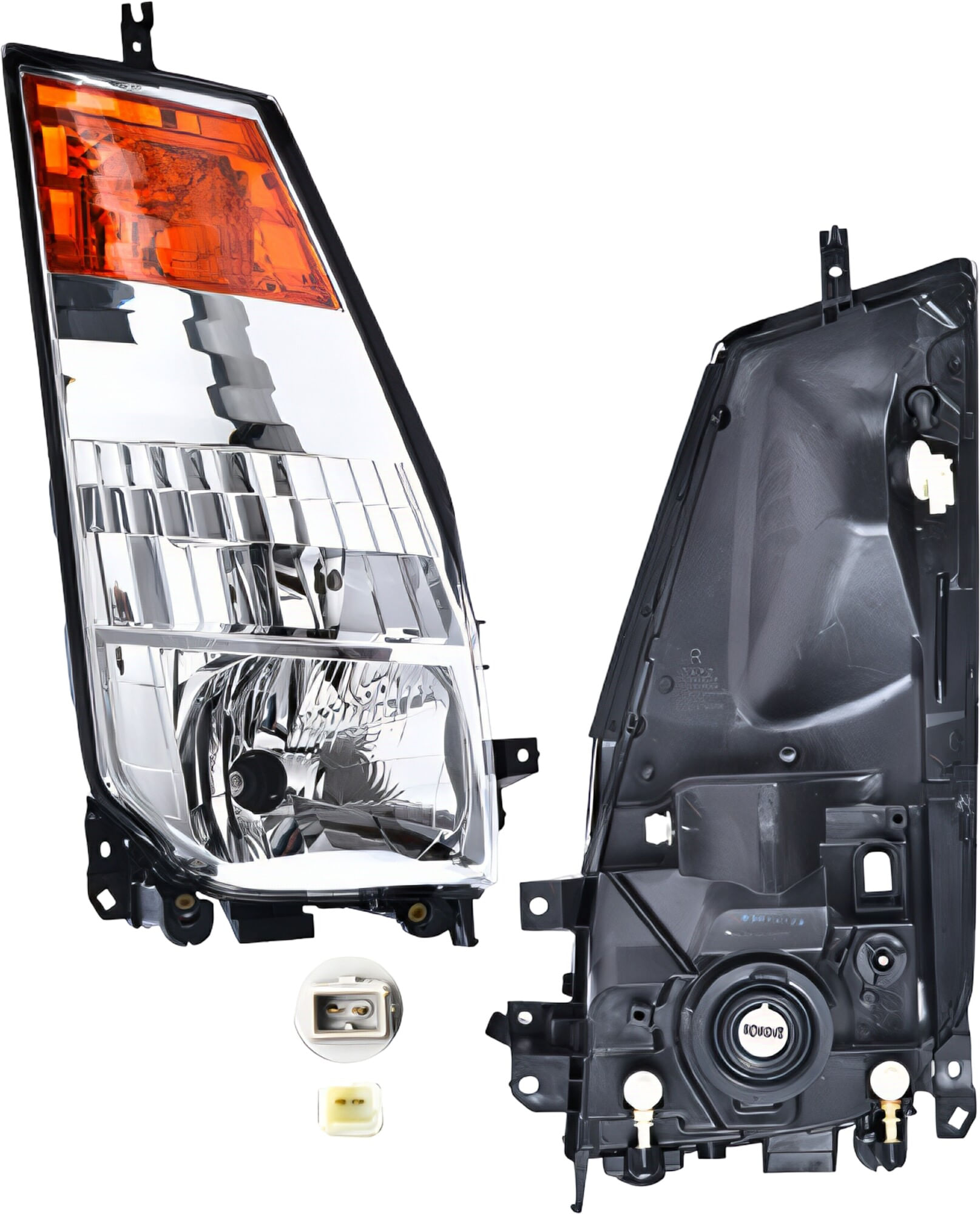 Faro Eléctrico Sin Motor Para Foco Halógeno Sin Foco Lado Pasajero