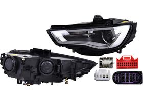 Faro Eléctrico Con Motor Para Foco Xenón Sin Foco Con Leds Lado Conductor