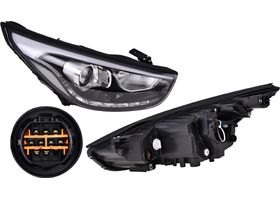 Faro Eléctrico Sin Foco Con Leds Lado Pasajero