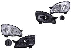 Par De Faros Fondo Cromado Sin Foco