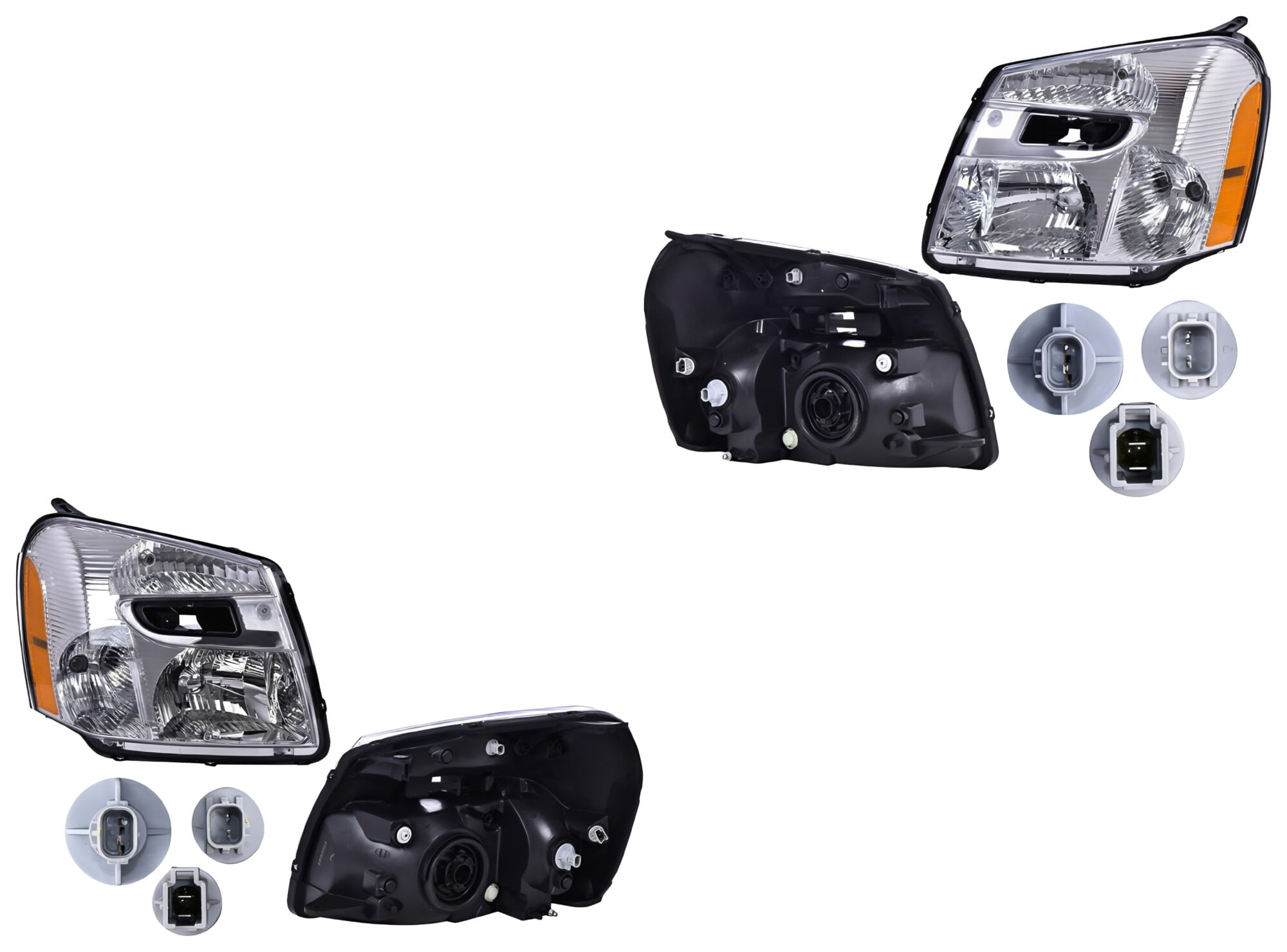 Par De Faros Sin Foco