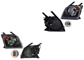 Par De Faros Manual Con Cuarto Ámbar Sin Foco