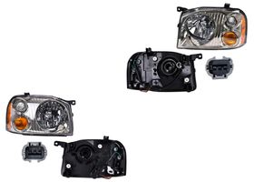 Par De Faros Con Base Mica Obscura