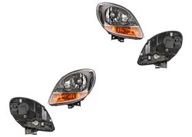 Par De Faros Eléctrico Con Cuarto Ámbar Sin Foco