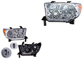 Par De Faros Sin Foco