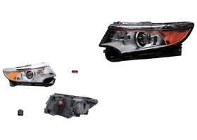 Par De Faros Para Foco Halógeno