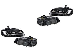 Par De Faros Eléctrico Con Motor Para Foco Xenón Sin Foco Con Leds
