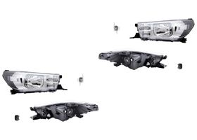 Par De Faros Manual Para Foco Halógeno Sin Foco