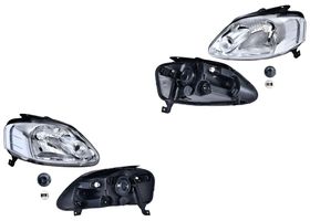 Par De Faros Eléctrico Sin Motor Para Foco Halógeno Sin Foco