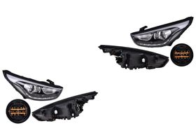 Par De Faros Eléctrico Sin Foco Con Leds