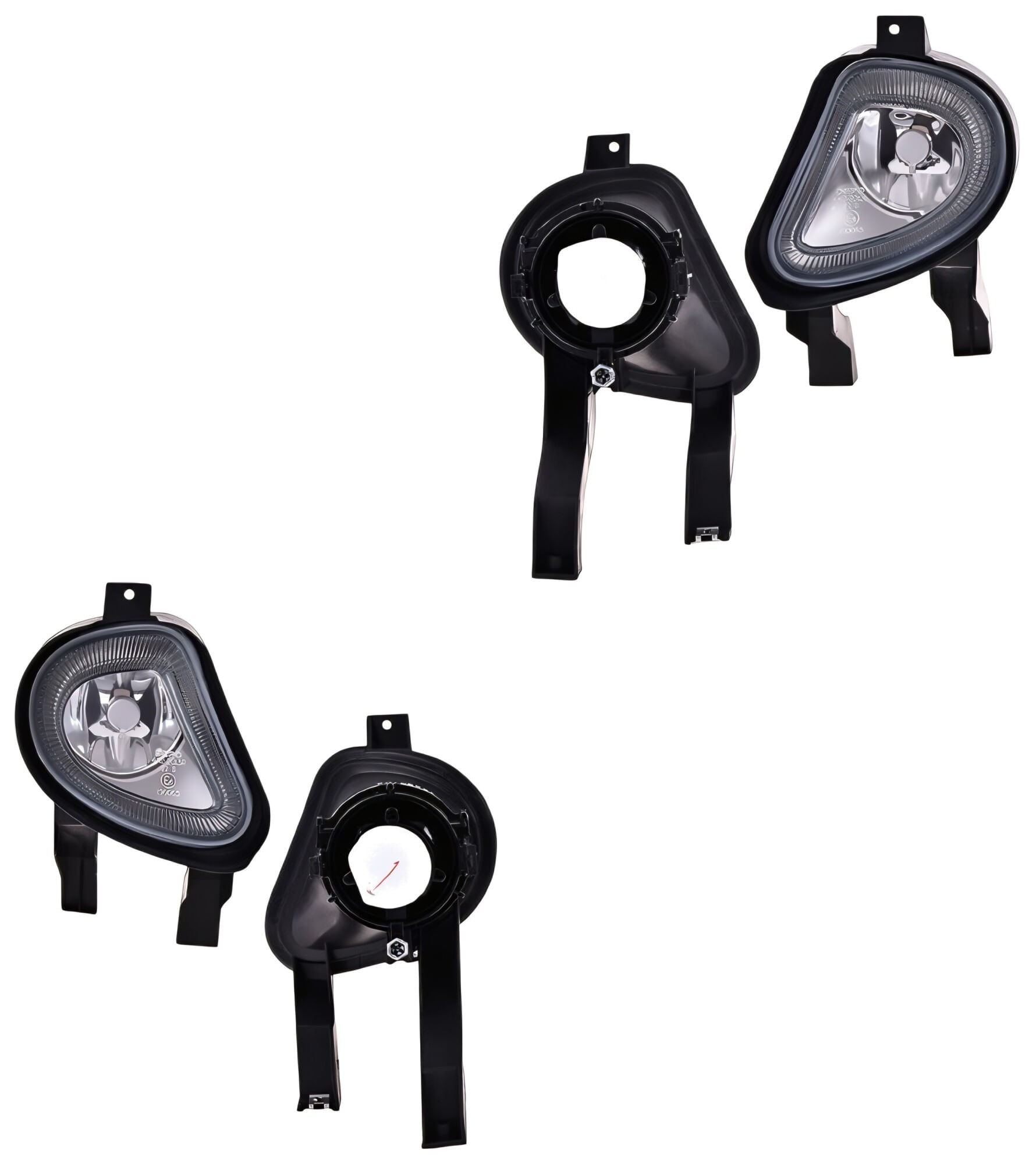 Par De Faros Para Niebla Sin Foco