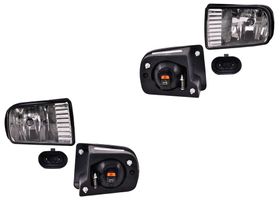 Par De Faros Para Niebla Con Base