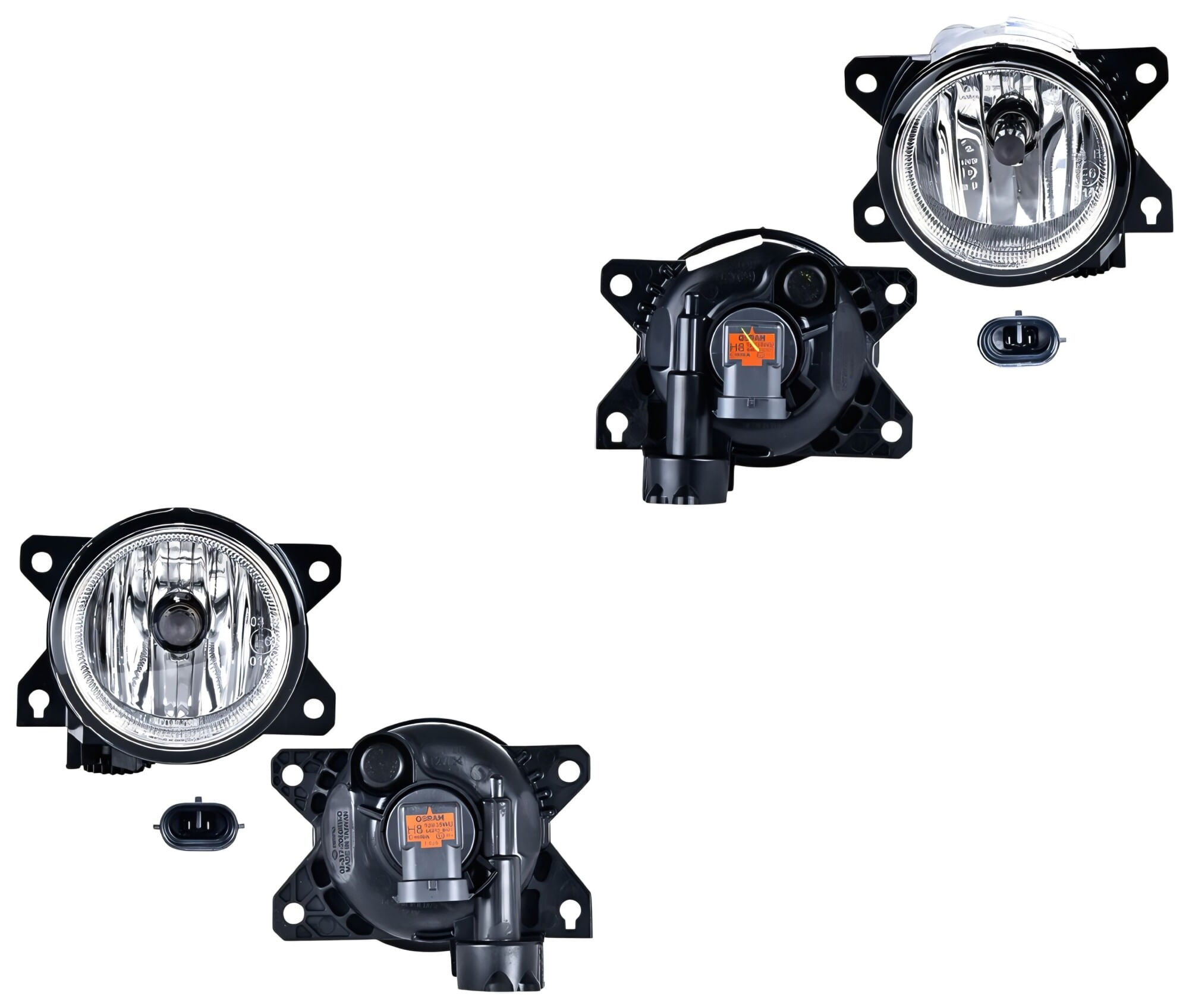 Par De Faros Para Niebla