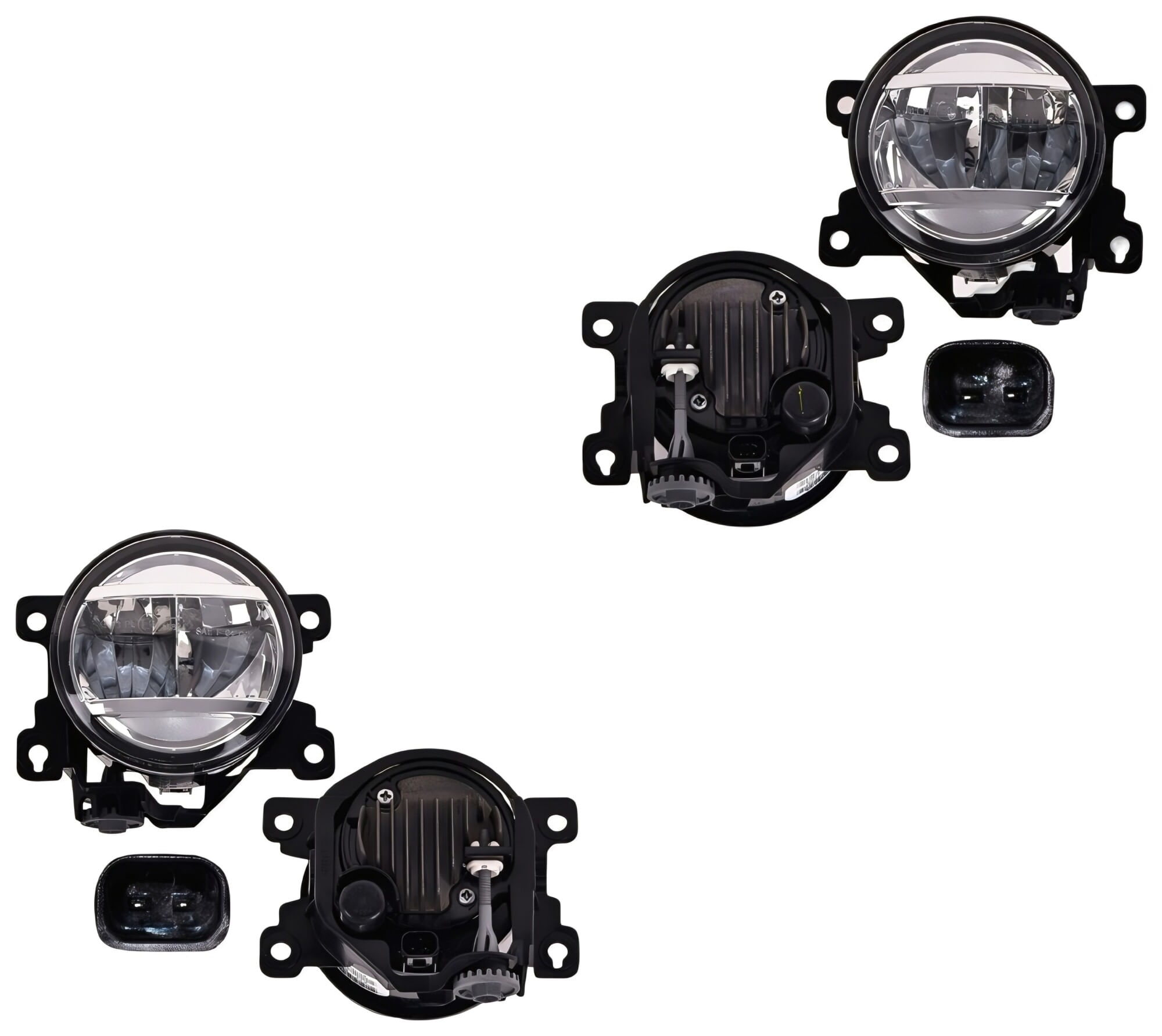 Par De Faros Para Niebla Con Leds