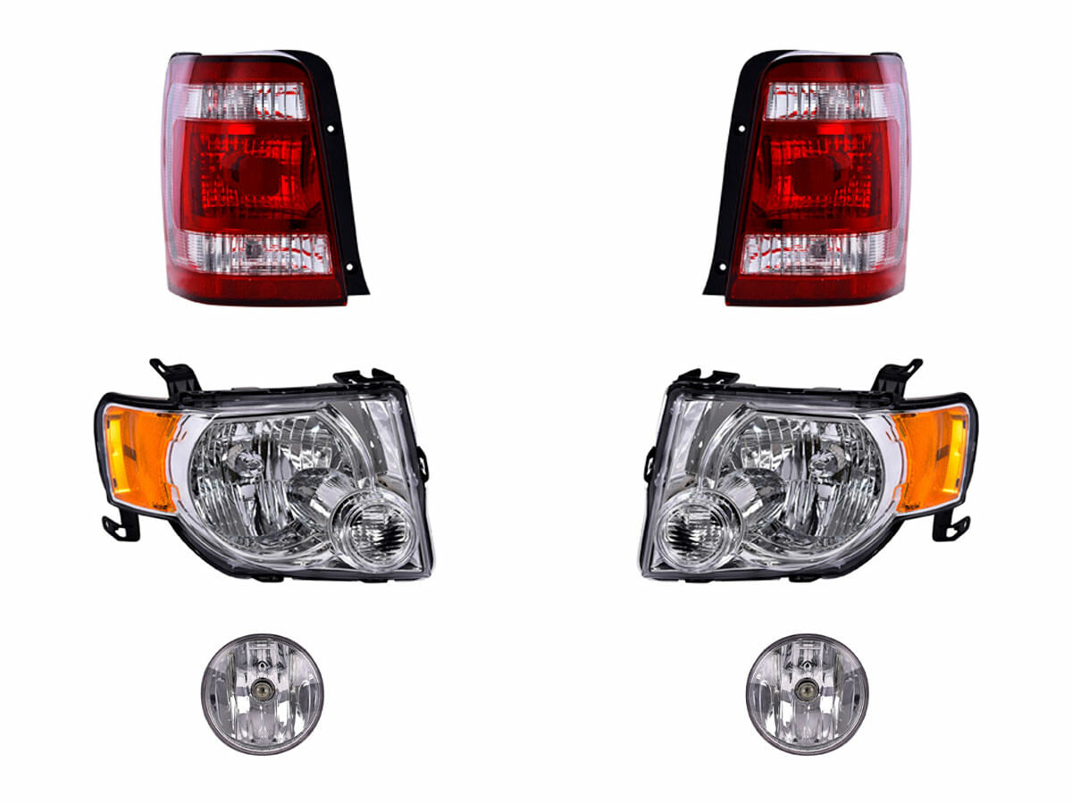 Kit De Faros Principales, Faros De Niebla Y Calaveras (6 Piezas)