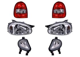 Kit De Faros Principales, Faros De Niebla Y Calaveras (6 Piezas)