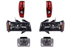 Kit De Faros Principales, Faros De Niebla Y Calaveras (6 Piezas)