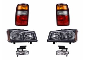 Kit De Faros Principales, Faros De Niebla Y Calaveras (6 Piezas)