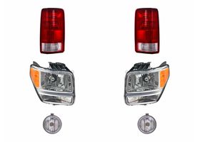 Kit De Faros Principales, Faros De Niebla Y Calaveras (6 Piezas)