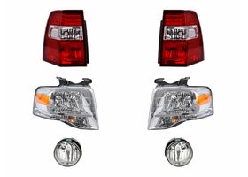 Kit De Faros Principales, Faros De Niebla Y Calaveras (6 Piezas)