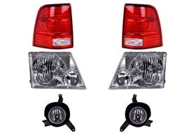 Kit De Faros Principales, Faros De Niebla Y Calaveras (6 Piezas)