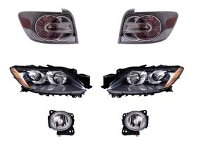 Kit De Faros Principales, Faros De Niebla Y Calaveras (6 Piezas)