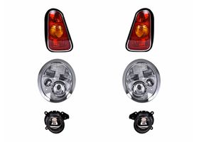 Kit De Faros Principales, Faros De Niebla Y Calaveras (6 Piezas)