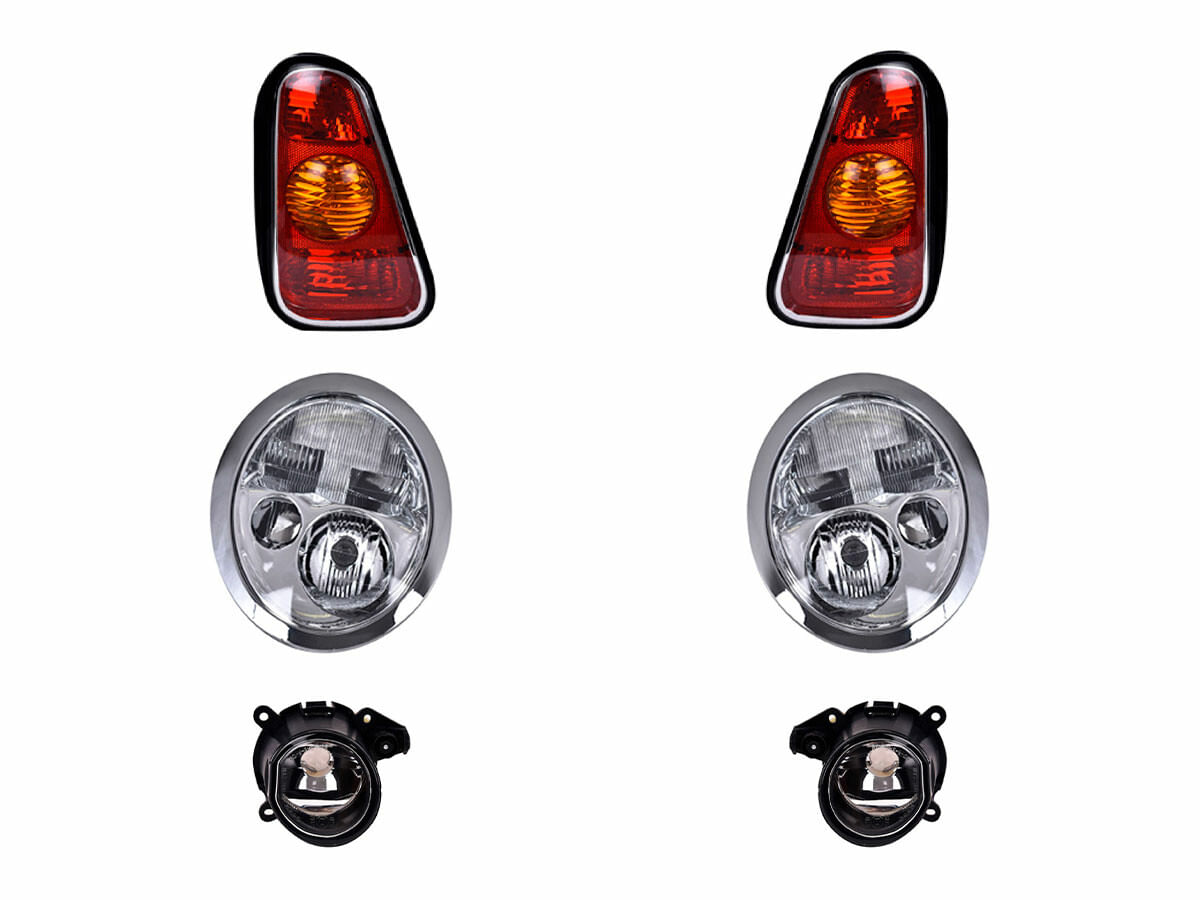 Kit De Faros Principales, Faros De Niebla Y Calaveras (6 Piezas)