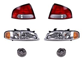 Kit De Faros Principales, Faros De Niebla Y Calaveras (6 Piezas)