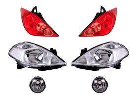 Kit De Faros Principales, Faros De Niebla Y Calaveras (6 Piezas)