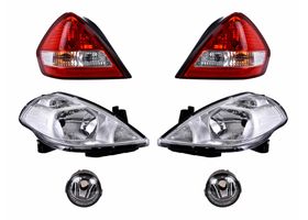 Kit De Faros Principales, Faros De Niebla Y Calaveras (6 Piezas)