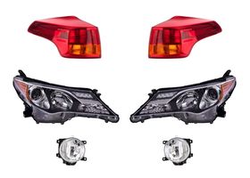 Kit De Faros Principales, Faros De Niebla Y Calaveras (6 Piezas)