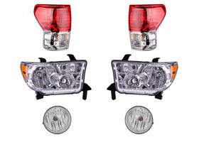 Kit De Faros Principales, Faros De Niebla Y Calaveras (6 Piezas)