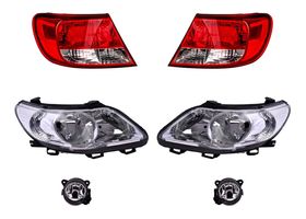 Kit De Faros Principales, Faros De Niebla Y Calaveras (6 Piezas)