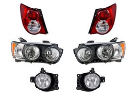 Kit De Faros Principales, Faros De Niebla Y Calaveras (6 Piezas)